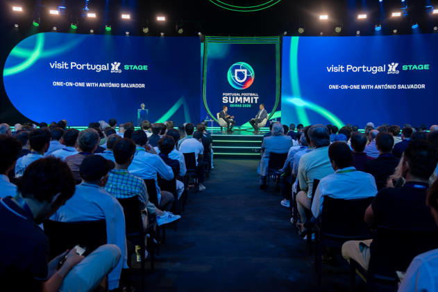 September 22, 2026, Lisbon, Lisbon, Portugal: ANToNIO SALVADOR (SC Braga) and PEDRO PINTO (Empower Sports) during a one-on-one session at the Portugal Football Summit at the Cidade do Futebol in Oeiras. Lisbon Portugal - ZUMAr238 20260922_zip_r238_019 Copyright: xRicardoxRochax