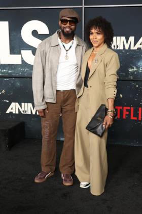 Premiere of Animals Los Angeles Ca Oct 1: Michael Jai White and Gillian Iliana Waters at The premiere Animals on October1, 2026 Credit: AdMedia EDITORIAL USE ONLY Copyright: xx AdMediax admphotosthree019039