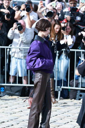PARIS, FRANCE - OCTOBER 02: Chinese artist Chen Duling attends the LOEWE Spring Summer 2027 fashion show on October 2, 2026 in Paris, France. The event is part of the Paris Fashion Week schedule featuring ready-to-wear collections for the upcoming season. Copyright: xVCGx 111671217209