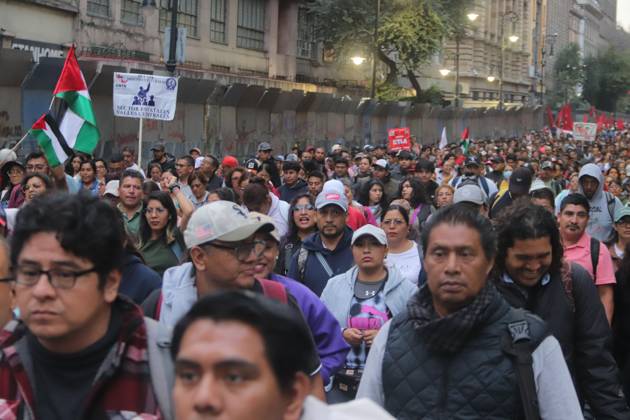 October 2, 2026, Mexico City, Mexico: MEXICO Mexico City, MEXICO, OCTOBER 2, 2026: Thousands of people march through Mexico City to commemorate the 58th anniversary of the Tlatelolco student massacre of October 2, 1968. Students, survivors and social organizations marched from the Plaza de las Tres Culturas toward the Zocalo, demanding justice and accountability for the killing of student demonstrators by Mexican security forces in 1968. Photo: JNA Press. Mexico City Mexico - ZUMAq101 20261002_zna_q101_288 Copyright: xCarlosxSantiagox
