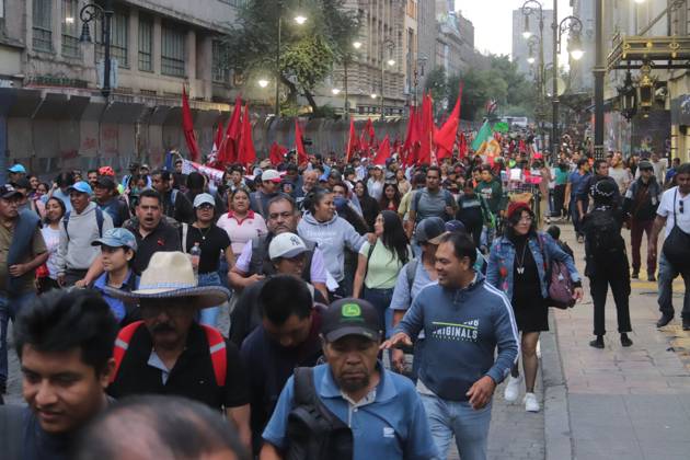 October 2, 2026, Mexico City, Mexico: MEXICO Mexico City, MEXICO, OCTOBER 2, 2026: Thousands of people march through Mexico City to commemorate the 58th anniversary of the Tlatelolco student massacre of October 2, 1968. Students, survivors and social organizations marched from the Plaza de las Tres Culturas toward the Zocalo, demanding justice and accountability for the killing of student demonstrators by Mexican security forces in 1968. Photo: JNA Press. Mexico City Mexico - ZUMAq101 20261002_zna_q101_286 Copyright: xCarlosxSantiagox