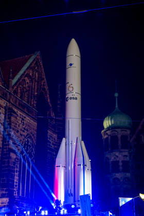 Celebrating German Unity Day in Bremen: German Unity Day 2026 Celebrations, Bremen, October 3, 2026, Bremen, public festival, Fanta Vier concert, illuminations along the Schlachte, light show, Bremen, Germany, October 3 Fanta4 + Illumination HB 3.10.26 LR-1536