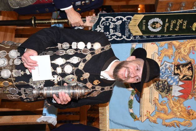 Andreas Dumberger, 2026 State Air Rifle Shooting Champion, Munich, October 4, 2026, Theresienwiesn, Oktoberfest, Schützen Festzelt, State Shooting Competition, Award Ceremony for This Year s Shooting Champions, Photo, Munich