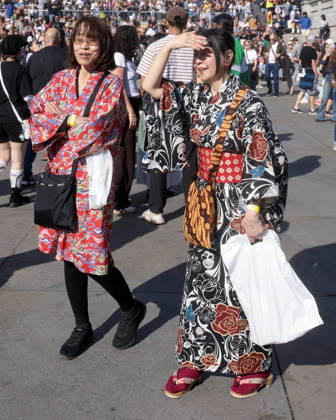 . 04 10 2026. London, United Kingdom. Japan Matsuri Trafalgar Square 2026. Japan Matsuri, The UK s biggest annual festival of Japanese culture and food, returns to Trafalgar Square, London. xMartynxWheatleyx xi-Imagesx IIM-27042-0002
