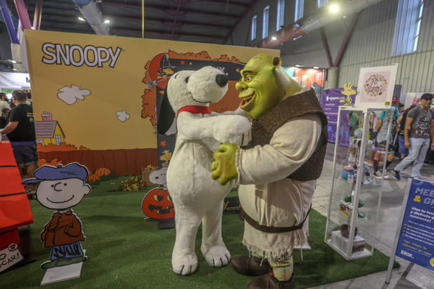 October 4, 2026: October 4, 2026 (Malaga) to San Diego Comic-Con Mo¡laga closes this Sunday its second edition with four days in which it has established itself with numerous guest stars. It has been four days with a full program of artists invited to the convention, which has gathered more than 60,000 followers, drawn mainly by the presence of the protagonists of El seo±or de los anillos, of the One Piece series and the anticipation for the novelties that had been announced for the Marvel universe - ZUMAc161 20261004_zap_c161_027 Copyright: xLorenzoxCarnerox