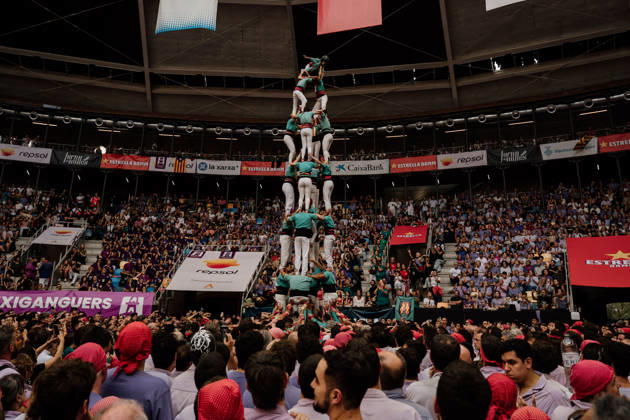 Final Day of the 30th Castells Competition in Tarragona Final Day of the 30th Castells Competition, at the CaixaBank Tàrraco Arena, on October 4, 2026, in Tarragona, Catalonia, Spain. The Castells Competition is a performance featuring human towers by the best colles (human tower groups) in Catalonia, held every two years, at the former bullring, the site where the first edition was held in 1932. OCTOBER 4, 2026 Tarragona Catalonia Tarragona Catalonia Spain Copyright: xLaiaxSolanellasx 7821108