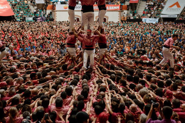 Final Day of the 30th Castells Competition in Tarragona Final Day of the 30th Castells Competition, at the CaixaBank Tàrraco Arena, on October 4, 2026, in Tarragona, Catalonia, Spain. The Castells Competition is a performance featuring human towers by the best colles (human tower groups) in Catalonia, held every two years, at the former bullring, the site where the first edition was held in 1932. OCTOBER 4, 2026 Tarragona Catalonia Tarragona Catalonia Spain Copyright: xLaiaxSolanellasx 7821102