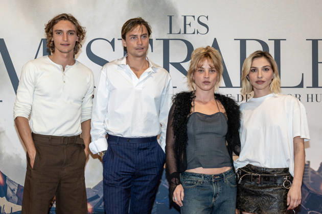 Premiere of Les Misérables by Fred Cavayé - Bordeaux MLG Vassili Schneider, Louis Peres, Megan Northam and Marie Colomb. The cast of French director Fred Cavayé s film Les Misérables attend a special preview screening at UGC Ciné Cité in Bordeaux, France, on October 4, 2026. Photo by Margot Le Gonidec ABACAPRESS.COM Bordeaux France  Copyright: xLexGonidecxMargot ABACAx