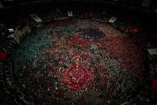 Final Day of the 30th Castells Competition in Tarragona Final Day of the 30th Castells Competition, at the CaixaBank Tàrraco Arena, on October 4, 2026, in Tarragona, Catalonia, Spain. The Castells Competition is a performance featuring human towers by the best colles (human tower groups) in Catalonia, held every two years, at the former bullring, the site where the first edition was held in 1932. OCTOBER 4, 2026 Tarragona Catalonia Tarragona Catalonia Spain Copyright: xLaiaxSolanellasx 7821207
