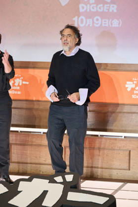 Director Alejandro Gonzalez Inarritu attends the press conference for his movie Digger at Roppongi Hills, Tokyo, Japan on October 5, 2026. The movie opens in Japan on October 9.  aflo_353465798