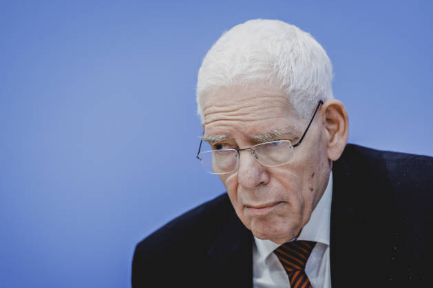 Josef Schuster, President of the Central Council of Jews in Germany, photographed during a press conference on the topic Resolutely Against Antisemitism: Expert Opinion on the Draft Law Criminalizing the Denial of Israel’s Right to Exist in Berlin, October 5, 2026, Berlin, Germany Copyright: xFlorianxGaertnerx