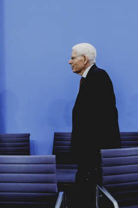 Josef Schuster, President of the Central Council of Jews in Germany, photographed during a press conference on the topic Resolutely Against Antisemitism: Expert Opinion on the Draft Law Criminalizing the Denial of Israel’s Right to Exist in Berlin, October 5, 2026, Berlin, Germany Copyright: xFlorianxGaertnerx