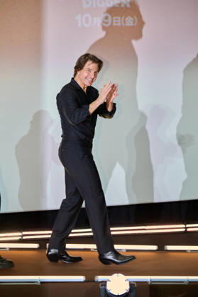 Tom Cruise attends the press conference for his movie Digger at Roppongi Hills, Tokyo, Japan on October 5, 2026. The movie opens in Japan on October 9.  aflo_353483271