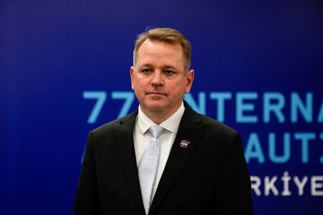 Civilian space race 2.0 with China closer than US would like right now: NASA deputy chief ANTALYA, TURKIYE - OCTOBER 05: NASA Associate Administrator Matt Anderson during an exclusive interview at the International Astronautical Congress (IAC) held at the NEST Convention Center in Antalya, Turkiye on October 05, 2026. The congress is organized by the International Astronautical Federation (IAF), coordinated by the Turkish Ministry of Industry and Technology, and co-hosted by the Turkish Space Agency (TUA) and SAHA Istanbul. Muhammed Ali Yigit Anadolu Antalya Turkey. Editorial use only. Please get in touch for any other usage.  Copyright: x2026xAnadoluxMuhammedxAlixYigitx