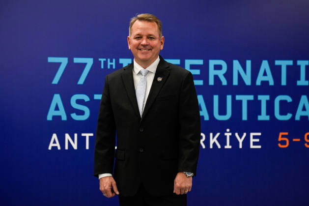 Civilian space race 2.0 with China closer than US would like right now: NASA deputy chief ANTALYA, TURKIYE - OCTOBER 05: NASA Associate Administrator Matt Anderson during an exclusive interview at the International Astronautical Congress (IAC) held at the NEST Convention Center in Antalya, Turkiye on October 05, 2026. The congress is organized by the International Astronautical Federation (IAF), coordinated by the Turkish Ministry of Industry and Technology, and co-hosted by the Turkish Space Agency (TUA) and SAHA Istanbul. Muhammed Ali Yigit Anadolu Antalya Turkey. Editorial use only. Please get in touch for any other usage.  Copyright: x2026xAnadoluxMuhammedxAlixYigitx