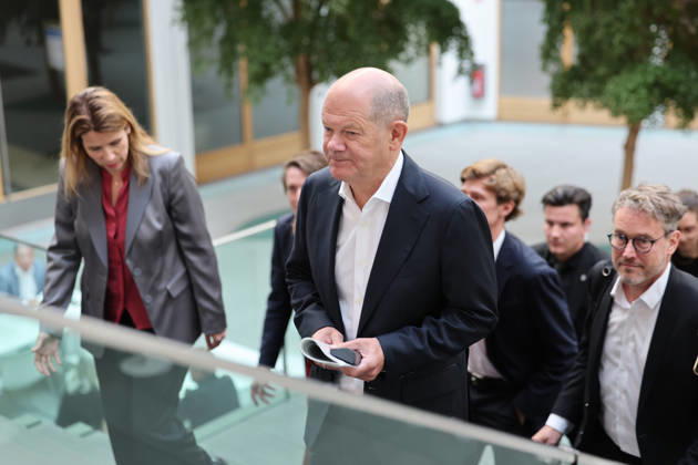 Presentation of the North-South Commission on Development Policy (ENSK) with Olaf Scholz Presentation of the North-South Commission on Development Policy (ENSK) Press conference on the composition and priority issues of the North-South Commission on Development Policy