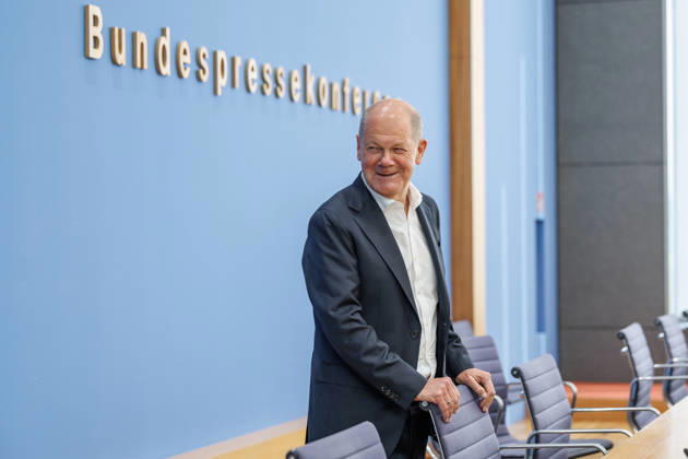 Presentation of the North-South Commission on Development Policy (ENSK) with Olaf Scholz Presentation of the North-South Commission on Development Policy (ENSK) Press conference on the composition and priority issues of the North-South Commission on Development Policy