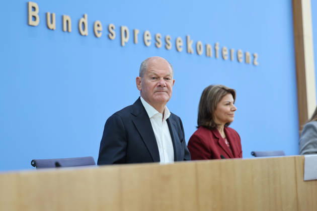 Presentation of the North-South Commission on Development Policy (ENSK) with Olaf Scholz Presentation of the North-South Commission on Development Policy (ENSK) Press conference on the composition and priority issues of the North-South Commission on Development Policy