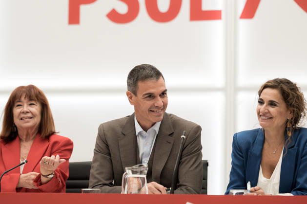 Sánchez Chairs the Meeting of the PSOE’s Federal Executive Committee The Prime Minister and Secretary-General of the PSOE, Pedro Sánchez, during the meeting of the PSOE’s Federal Executive Committee (CEF) at the PSOE headquarters in Ferraz on October 5, 2026, in Madrid, Spain. Sánchez announced today that he is dissolving Parliament and calling for general elections to be held on November 29. OCTOBER 5, 2026 Diego Radamé Madrid, Madrid, Spain  Copyright: xDiegoxRadamÃ sx 7822895