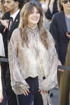 Guest at the Zimmermann Women’s Ready-to-Wear Spring Summer 2027 Collection fashion show during Paris Fashion Week on October 5, 2026. Christophe Aubert, Bestimage. Celebrities at the Zimmermann Women’s Ready-to-Wear Spring Summer 2027 Collection fashion show during Paris Fashion Week, October 5, 2026, Paris, France  Copyright: xChristophexAubertx xBestimagexChristophexAubertx xBestimagex