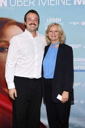 Actress Johanna Gastdorf and her son Leo Gastdorf at the screening of the film *Lies About My Mother* at the Weißhauskino in Cologne, October 5, 2026, North Rhine-Westphalia, Germany Copyright: xChristophxHardtx