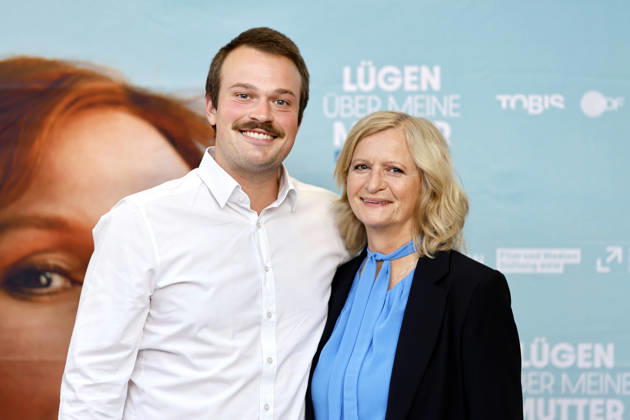 Actress Johanna Gastdorf and her son Leo Gastdorf at the screening of the film *Lies About My Mother* at the Weißhauskino in Cologne, October 5, 2026, North Rhine-Westphalia, Germany Copyright: xChristophxHardtx