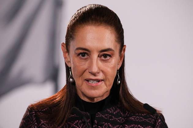 October 5, 2026: TO-45353- Ciudad de M& xe9;xico. 2026-10 -05. Claudia Sheinbaum Pardo, President of Mexico, during the daily morning press conference in the Treasury Room of the National Palace in Mexico City. Alejandro God& xcd;nez Clasos.com.mx - ZUMAcs4_ 20261005_faa_cs4_053 Copyright: xAlejandroxGod& Xed;Nezx