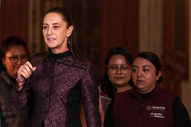 October 5, 2026: TO-45353- Ciudad de M& xe9;xico. 2026-10 -05. Claudia Sheinbaum Pardo, President of Mexico, during the daily morning press conference in the Treasury Room of the National Palace in Mexico City. Alejandro God& xcd;nez Clasos.com.mx - ZUMAcs4_ 20261005_faa_cs4_074 Copyright: xAlejandroxGod& Xed;Nezx