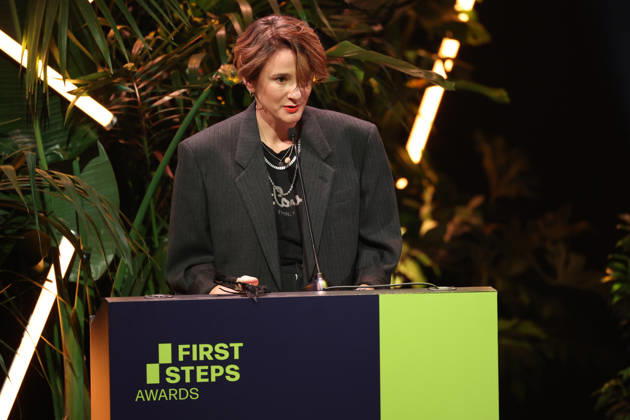 FIRST STEPS 2026 Feature-Length Film Evening Presentation by Eva Trobisch Award Ceremony on Stage at the FIRST STEPS 2026 Awards at the Theater des Westens in Berlin Copyright: xEventpressxFuhrx