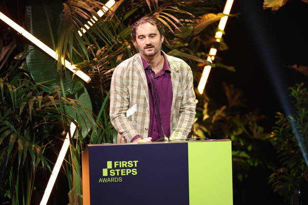 FIRST STEPS 2026 Feature-Length Film Winner: *I UNDERSTAND YOUR FRUSTRATION* by Kilian Friedrich Award presentation on stage at the FIRST STEPS 2026 awards ceremony at the Theater des Westens in Berlin Copyright: xEventpressxFuhrx
