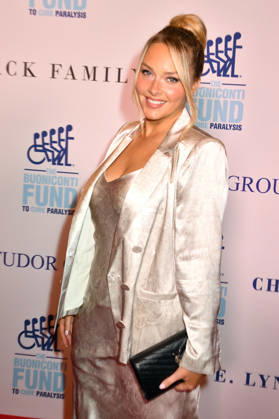 NEW YORK, NY - OCTOBER 5: Camille Kostek at the 41st Annual Great Sports Legends Dinner on October 5, 2026 at the New York Hilton in New York City. Copyright: xmpi099 MediaPunchx