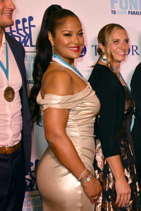 NEW YORK, NY - OCTOBER 5: Laila Ali at the 41st Annual Great Sports Legends Dinner on October 5, 2026 at the New York Hilton in New York City. Copyright: xmpi099 MediaPunchx
