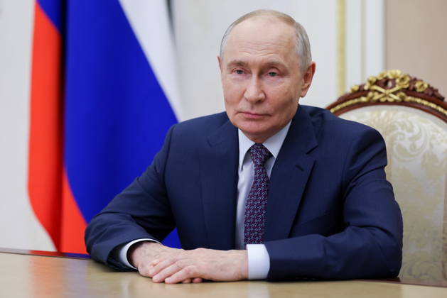 OCTOBER 5, 2026, Moscow, Russia: Russia s President VLADIMIR PUTIN delivers an address to mark Teacher s Day, a holiday celebrated annually in Russia on October 5th. Moscow Russia - ZUMAt113 20261005_zaa_t113_001 Copyright: xVyacheslavxProkofyevx
