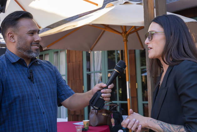 49th Mill Valley Film Festival - Interview for Love of Your Life Julian Soto interviews Director Rachel Morrison at a screening of Love of Your Life during the 49th Mill Valley Film Festival at the Outdoor Art Club on October 05, 2026 in Mill Valley, California. Mill Valley Outdoor Art Club California USA Copyright: xPicturexHappy imageSPACEx