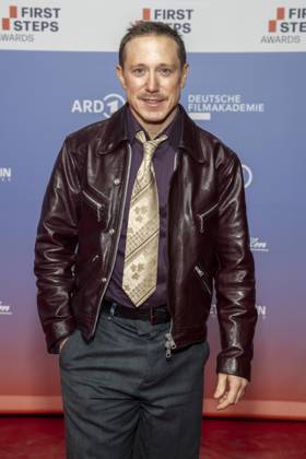 ABB FIRSTSTEPS: Timo Jacobs walks the red carpet at the 2026 FIRST STEPS Awards ceremony at the Theater des Westens on October 5, 2026, in Berlin, Germany
