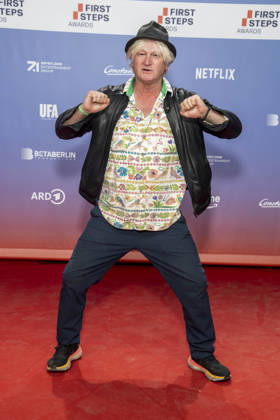 ABB FIRSTSTEPS: Detlev Buck appears on the red carpet at the 2026 FIRST STEPS Awards ceremony at the Theater des Westens on October 5, 2026, in Berlin, Germany