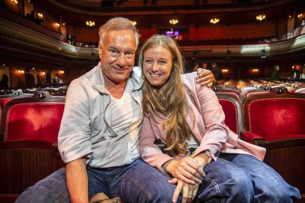 ABB FIRSTSTEPS: Nico Hofmann and Nina Eichinger attend the party following the 2026 FIRST STEPS Awards ceremony at the Theater des Westens on October 5, 2026, in Berlin, Germany