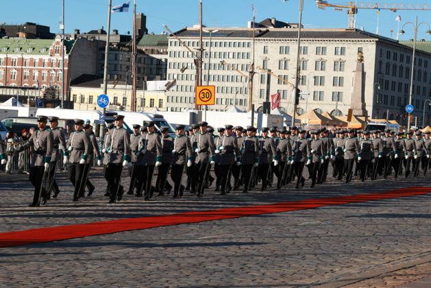 October 6, 2026, Espoo, Espoo, Finland: President ALEXANDER STUBB and his spouse SUZANNE INNES-STUBB welcome King FELIPE VI and Queen LETIZIA of Spain during the official welcoming ceremony marking the start of the royal couple s state visit to strengthen bilateral relations. Espoo Finland - ZUMAt172 20261006_zip_t172_014 Copyright: xJosexTabaresx