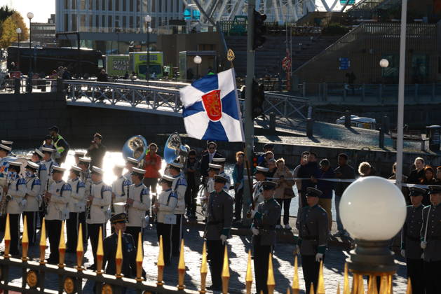 October 6, 2026, Espoo, Espoo, Finland: President ALEXANDER STUBB and his spouse SUZANNE INNES-STUBB welcome King FELIPE VI and Queen LETIZIA of Spain during the official welcoming ceremony marking the start of the royal couple s state visit to strengthen bilateral relations. Espoo Finland - ZUMAt172 20261006_zip_t172_016 Copyright: xJosexTabaresx