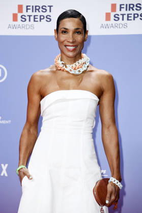 Annabelle Mandeng at the 27th First Steps Awards ceremony in 2026 at the Theater des Westens in Berlin, October 5, 2026 Foto:xN.xKubelkax xFuturexImagex first_steps_6103