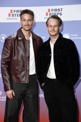 Vladimir Burlakov and Patrick Güldenberg at the 27th First Steps Awards ceremony in 2026 at the Theater des Westens in Berlin, October 5, 2026 Foto:xN.xKubelkax xFuturexImagex first_steps_6218