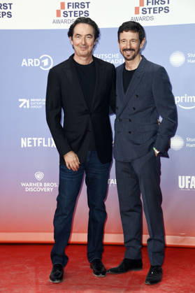 Martin Bachmann and Oliver Berben at the 27th First Steps Awards ceremony in 2026 at the Theater des Westens in Berlin, October 5, 2026 Foto:xN.xKubelkax xFuturexImagex first_steps_6234