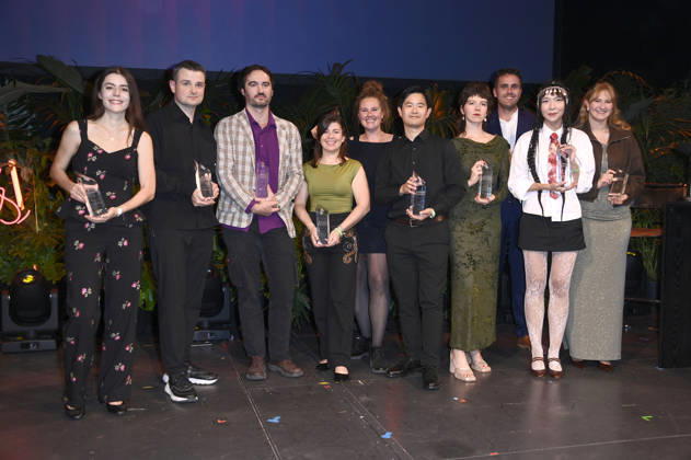 The winners at the 27th First Steps Awards ceremony in 2026 at the Theater des Westens in Berlin, October 5, 2026 Foto:xN.xKubelkax xFuturexImagex first_steps_6261