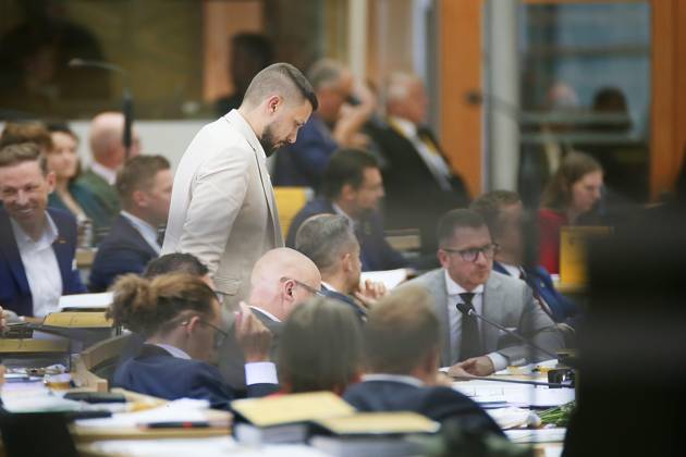 Magdeburg, Saxony-Anhalt, Germany, October 6, 2026: Constituent Session of the State Parliament—Tobias Rausch, AfD Copyright: xdtsxNachrichtenagenturx dts_137250