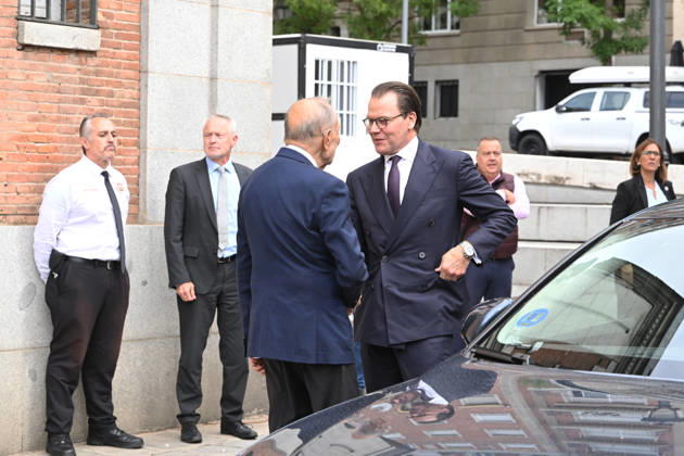 The Prado Museum Reopens the Queen Christina Sculpture Gallery with a Visit from Prince Daniel of Sweden The president of the Royal Board of Trustees of the Prado Museum, Javier Solana, welcomes Prince Daniel of Sweden for the reopening of the Queen Christina Sculpture Gallery on October 6, 2026, in Madrid, Spain. CELEBRITIES PRADO MUSEUM ROYALTY PRINCE José Madrid Madrid Spain Copyright: xJosà xOlivax 7824165