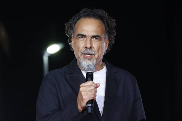 Director Alejandro Gonzalez Inarritu speaks during the Digger Japan premiere on October 6, 2026, in Tokyo, Japan. The duo met with enthusiastic fans and signed autographs on the red carpet in the heart of Tokyo s Ginza district. aflo_353758985