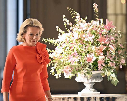 King Philippe and Queen Mathilde receive the Belgian athletes (2025-2026) BRUSSELS, BELGIUM - OCTOBER 06 : King Philippe and Queen Mathilde are hosting a reception at Laeken Castle for Belgian athletes who have distinguished themselves over the past two years. Among them are athletes who have won a medal at a European or World Championship in an Olympic or Paralympic sport, as well as those who have achieved an exceptional performance on the world stage on October 6, 2026 in Brussels, Belgium, 06 10 2026 Brussels Belgium  Copyright: xDidierxLebrunx