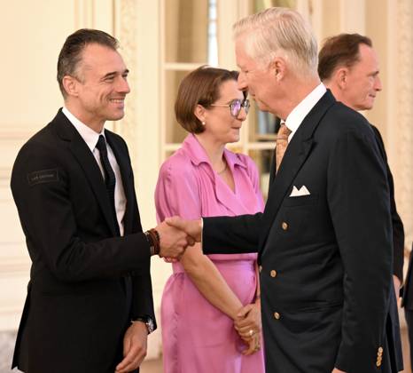 King Philippe and Queen Mathilde receive the Belgian athletes (2025-2026) BRUSSELS, BELGIUM - OCTOBER 06 : King Philippe and Queen Mathilde are hosting a reception at Laeken Castle for Belgian athletes who have distinguished themselves over the past two years. Among them are athletes who have won a medal at a European or World Championship in an Olympic or Paralympic sport, as well as those who have achieved an exceptional performance on the world stage on October 6, 2026 in Brussels, Belgium, 06 10 2026 Brussels Belgium  Copyright: xDidierxLebrunx