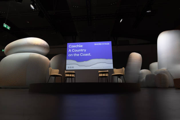 Frankfurt Book Fair 2026: Pavilion of the Guest of Honor, the Czech Republic; Frankfurt am Main, Hesse, Germany; Exhibition Grounds