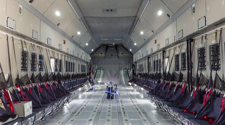 RECORD DATE NOT STATED German Air Force participates in the air combat exercise ˜Tarang Shakti 2026™ Jodhpur, Oct 06 (ANI): An inside view of a German A400M military transport aircraft deployed during the air combat exercise ˜Tarang Shakti 2026, in Jodhpur on Tuesday. (ANI Video Grab) Jodhpur Rajasthan India Copyright: xANIx ANI_20261006290